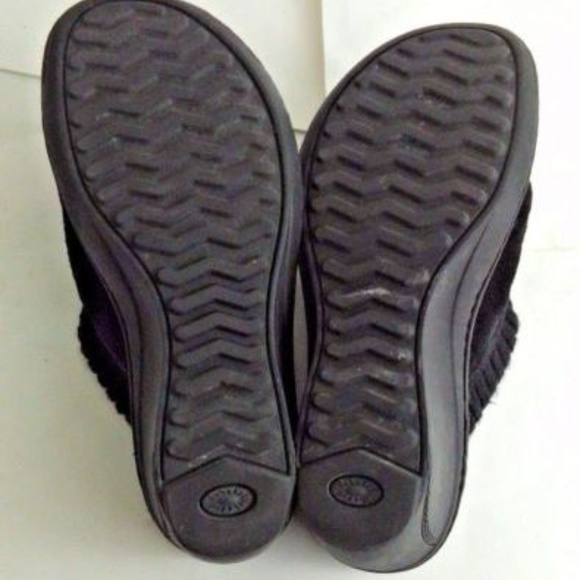 UGG Australia Gael Wedge Mules Black Size 7 - Picture 8 of 8